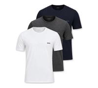 BOSS 3 Pack Classic T-Shirts White/Dark Grey/Navy
