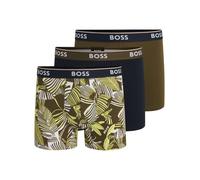 Boss 3 Pack of Stretch Cotton Power Boxer Briefs - Olive / Black / Camo