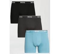 BOSS 3 Pack Power Boxer Briefs - Assorted, Assorted, Size S, Men Assorted