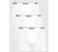 BOSS 3 Pack Power Boxer Briefs, White, Size L, Men White