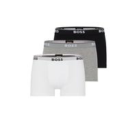 Boss 3 Pack Mens Trunk - Multicolour Cotton - Size Small