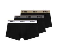 Boss 3 Pack Power Trunk Boxers 004 Black, Medium