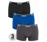 BOSS 3 Pack Power Trunks, Open Blue, Size 2Xl, Men Open Blue