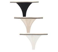BOSS 3 Pack String Thong, Open Miscellaneous, Size M, Women Open Miscellaneous