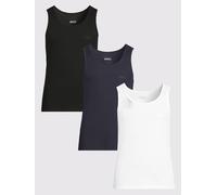BOSS 3 Pack Vests, Assorted, Size 2Xl, Men Assorted