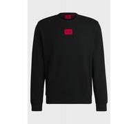 Boss 50447964 Diragol Small Red Patch Logo Crew Sweat Top