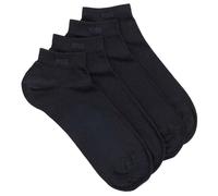 BOSS Orange Two-Pack of Ankle Length Socks in Stretch Fabric NOS - Dark Blue 401