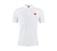 Boss 50490770 Dereso232 Cotton Mens New Slim Fit Piqué Polo T-Shirt - White