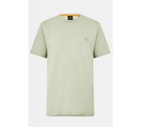BOSS Mens Regular Fit Tales T-Shirt Short Sleeve Lifestyle Open Green 370 L