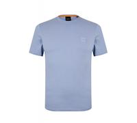 Boss Mens BOSS ORANGE Tales T-Shirt with Logo Patch Premium Cotton L Blue