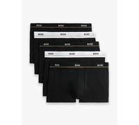 Boss 5pk Cotton Rich Trunks Black