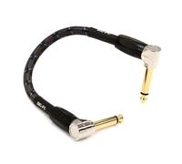 Boss 6" / 15cm Patch Cable Angled/Angled 1/4" Jack