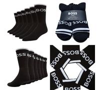 BOSS 6-Pack Crew Socks Men's Black UK 9 - 11 / EU 43 - 46 50510168-001