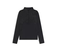 BOSS Active half-zip sweatshirt in printed quick-dry fabric - Style SW_Jump QZ, 50548440 Dark Blue M