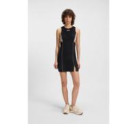 BOSS Active jersey dress with colour-blocking - Style Ematch, 50545815 Black / White S