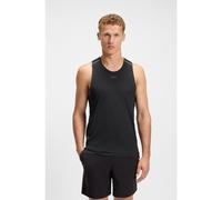 BOSS Active mesh-jersey tank top with decorative reflective details - Style Tank Active Seas, 50542965 Black XXXL
