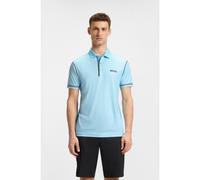 BOSS Active Paddy golf polo shirt in ripstop fabric - Style Paddytech GOC, 50543352 Light Blue M