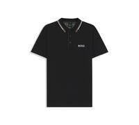 BOSS Active Paddy regular-fit polo shirt in quick-dry stretch piqué - Style Paddy Pro, 50469102 Black 5XL