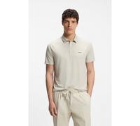 BOSS Active polo shirt with moisture management - Style PL_GOC Paddytech, 50564774 Light Beige XXXL