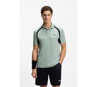 BOSS Active Quick-dry slim-fit polo shirt in stretch fabric - Style PL_TOC Spin CB, 50554552 Light Green M