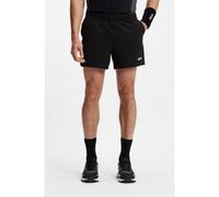 BOSS Active tennis shorts in quick-dry stretch fabric - Style S_T-Match 5 inch, 50541382 Black M