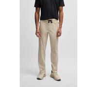 BOSS Active trousers with four-way stretch - Style T_Active Move, 50539011 Light Beige XL
