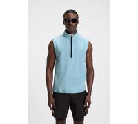BOSS Active water-repellent vest with quick-dry performance - Style V_D-Namix Vest, 50541632 Light Blue XXXL