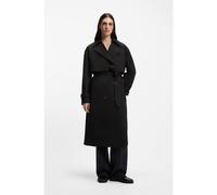 BOSS Adaptable stretch-cotton trench coat and dress in one - Style Chandra, 50558908 Black