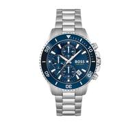 BOSS Admiral Blue Dial & Stainless Steel Mesh Bracelet Watch