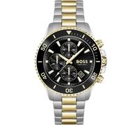 BOSS Admiral Two-Tone Black Dial Men's Watch HB1513908