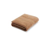 BOSS Aegean-cotton bath sheet with tonal logo - Style LOFT Camel DB 100150, BSHT-LOFT Brown ONESI