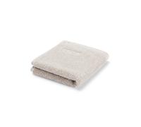 BOSS Aegean-cotton face cloth with tonal logo - Style LOFT Dalhia Wash towel 030030, WTOW-LOFT Beige ONESI