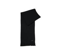 BOSS Albas-L Virgin Wool Scarf, Black