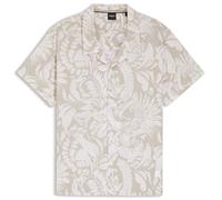 Boss Beach Shirt - Light Beige Floral - Small