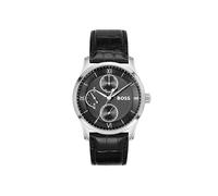 BOSS Analogue Multifunction Quartz Watch for Men Principle Master Collection with Black Leather Strap - 1514272
