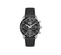 BOSS Analogue Multifunction Quartz Watch for Men TOURMASTER Collection with Black Leather Strap - 1514284