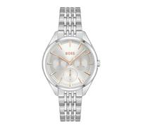 BOSS Analogue Multifunction Quartz Watch for Women SAYA Collection with Silver Stainless Steel Bracelet - 1502640