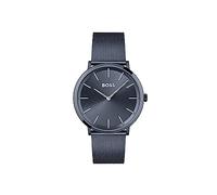 BOSS Analogue Quartz Watch for Men SKYLINER Collection with Blue Stainless Steel Mesh Bracelet - 1513827