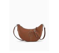 BOSS Anett Halfmoon Bag, Brown, Women Brown