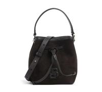 BOSS Anett | leather Bucket bag | brown