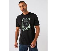 BOSS Animali Regular Fit Jaguar Graphic T-Shirt - Black, Black, Size 2Xl, Men Black