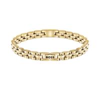 BOSS Archer Bracelet Stainless Steel 1580889 - Man - Stainless Steel Gold