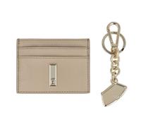 Boss Ariell Credit card case Leather 9.5 cm Gift box beige