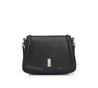 BOSS Ariell saddle bag in grained leather - Style Ariell Saddle M, 50547761 Black pcs.