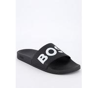 BOSS for man. 50536835 Flip-flops Aryeh black (45), Flat, None, Beachwear