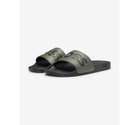 BOSS Aryeh Slide Flip Flops Green Black - 39
