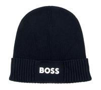 BOSS Asic X Beanie Hat Blue One Size
