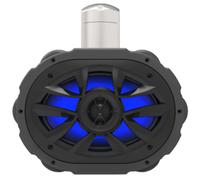 Boss Audio 6"x9" MRWT69RGB RGB Waketower Speaker Black Boat Marine Audio