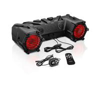 BOSS Audio Systems ATV30BRGB ATV Speaker System - 6.5 Inch Speakers, 1 Inch Tweeters, Built-in Amplifier, Bluetooth, Multi-Color Illumination