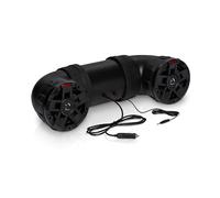 BOSS Audio Systems ATV6.5B ATV UTV Weatherproof Sound System - 6.5 Inch Speakers, 1.5 Inch Tweeters, Built-in Amplifier, Bluetooth, Easy Installation for 12V Vehicles
